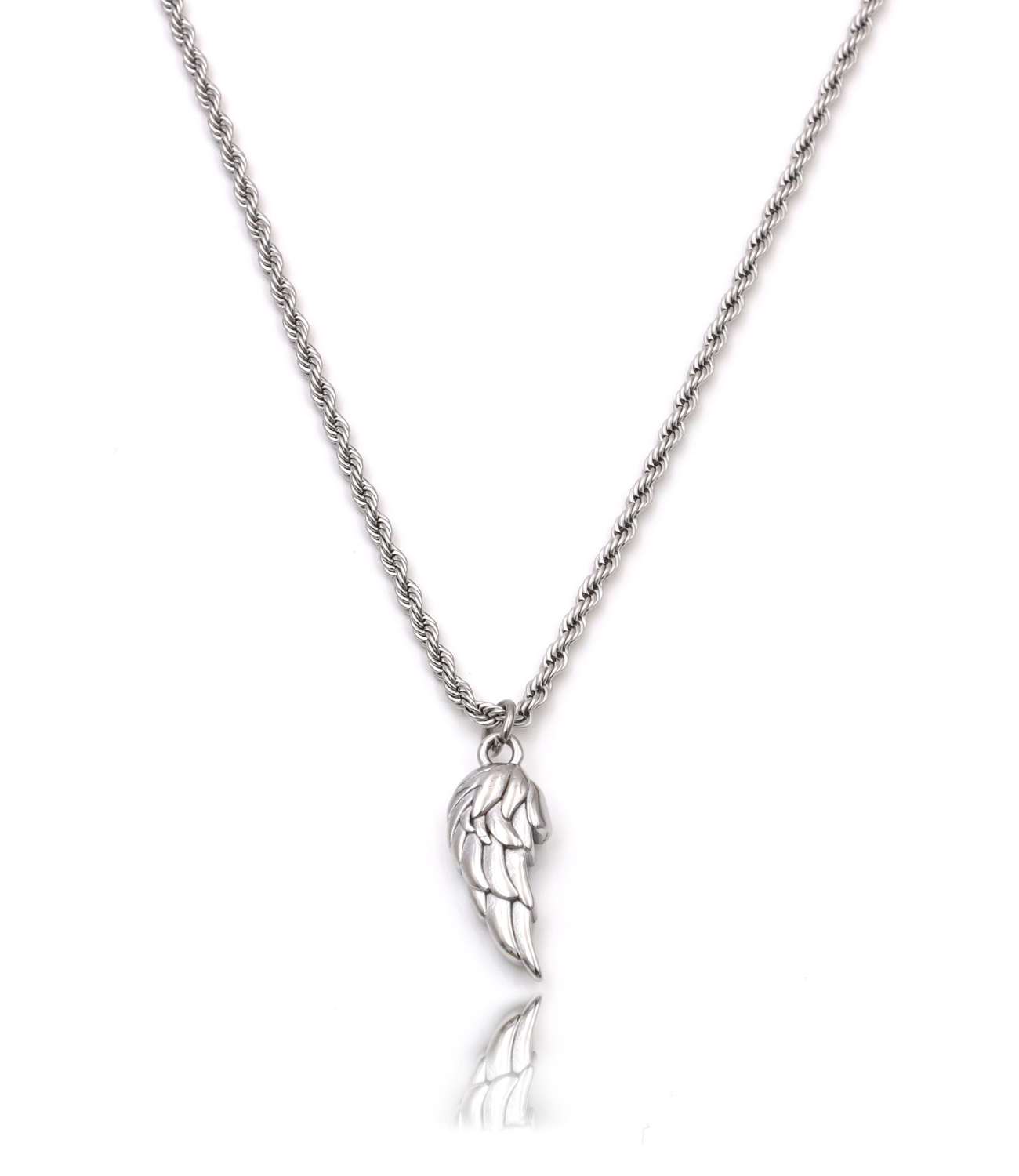 Wing Necklace Silver