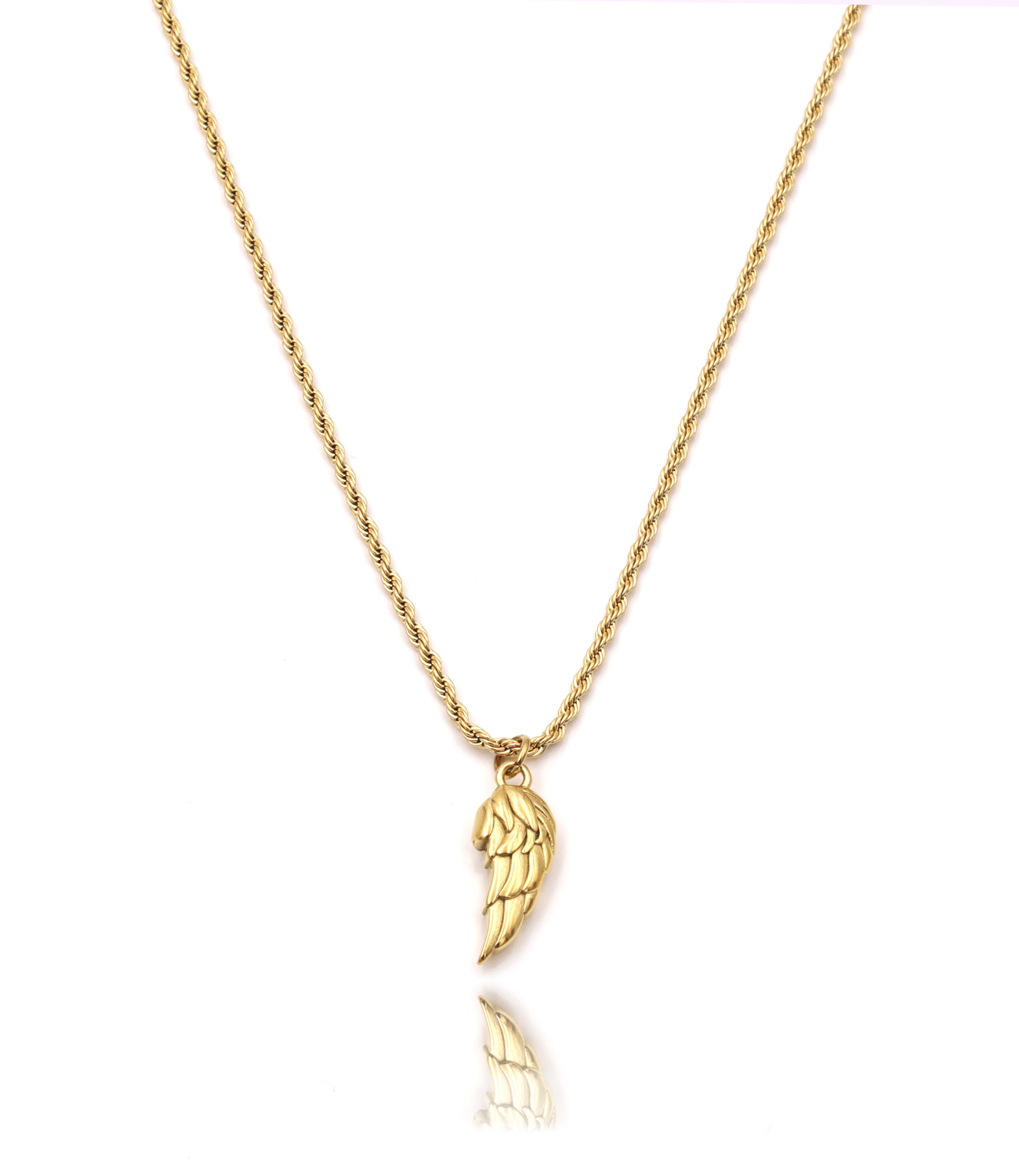 Wing Necklace Gold