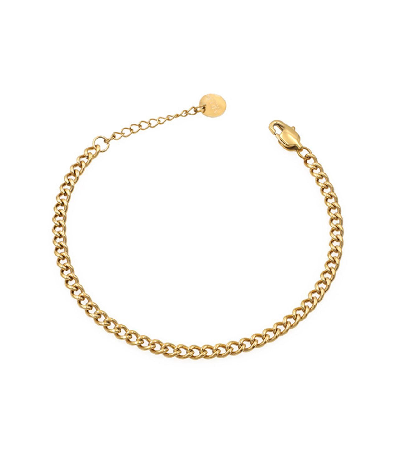 Cuban Bracelet Gold (4mm)